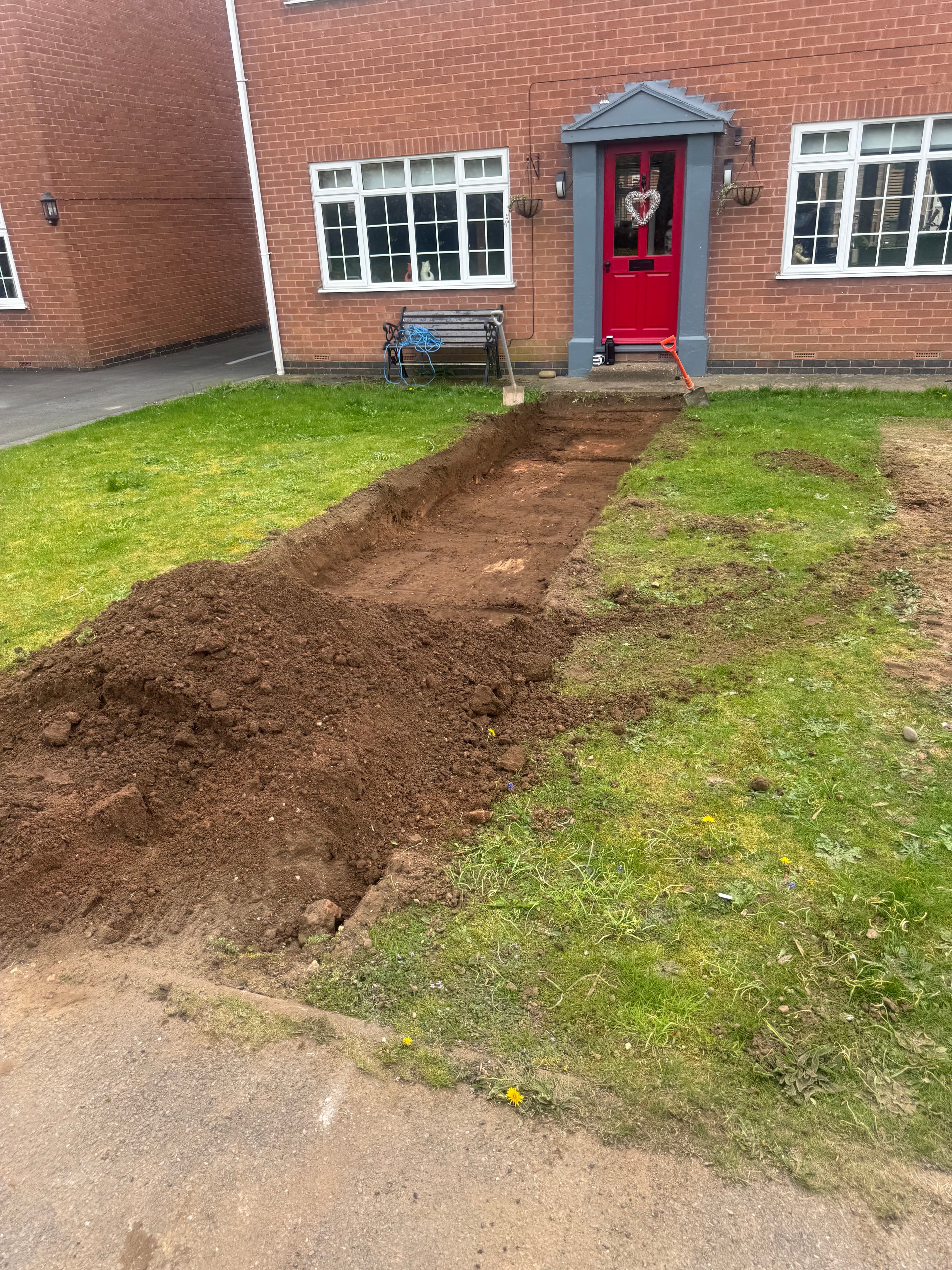 Mackleys Lane — Base Preparation