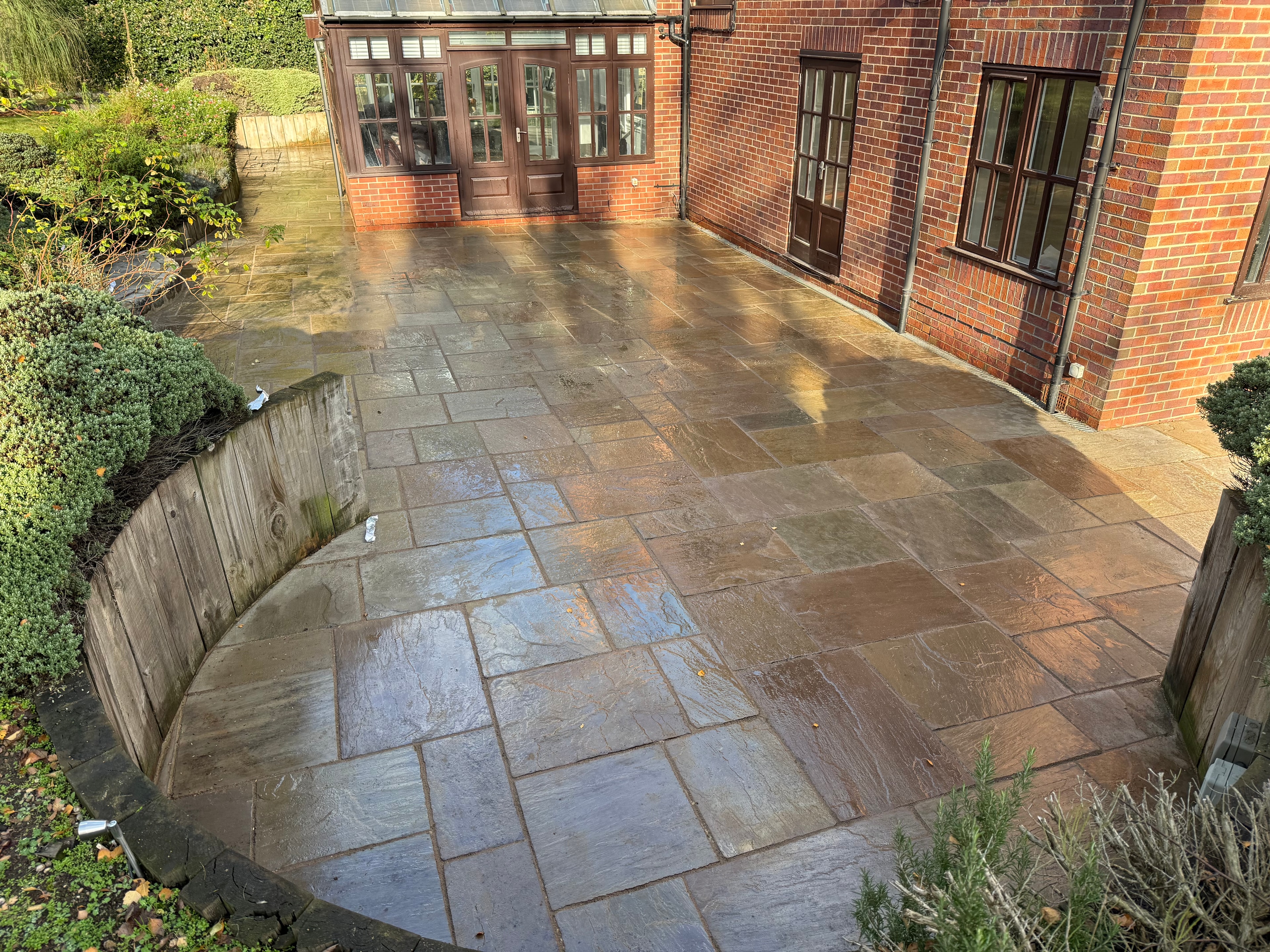 Natural Stone Patio