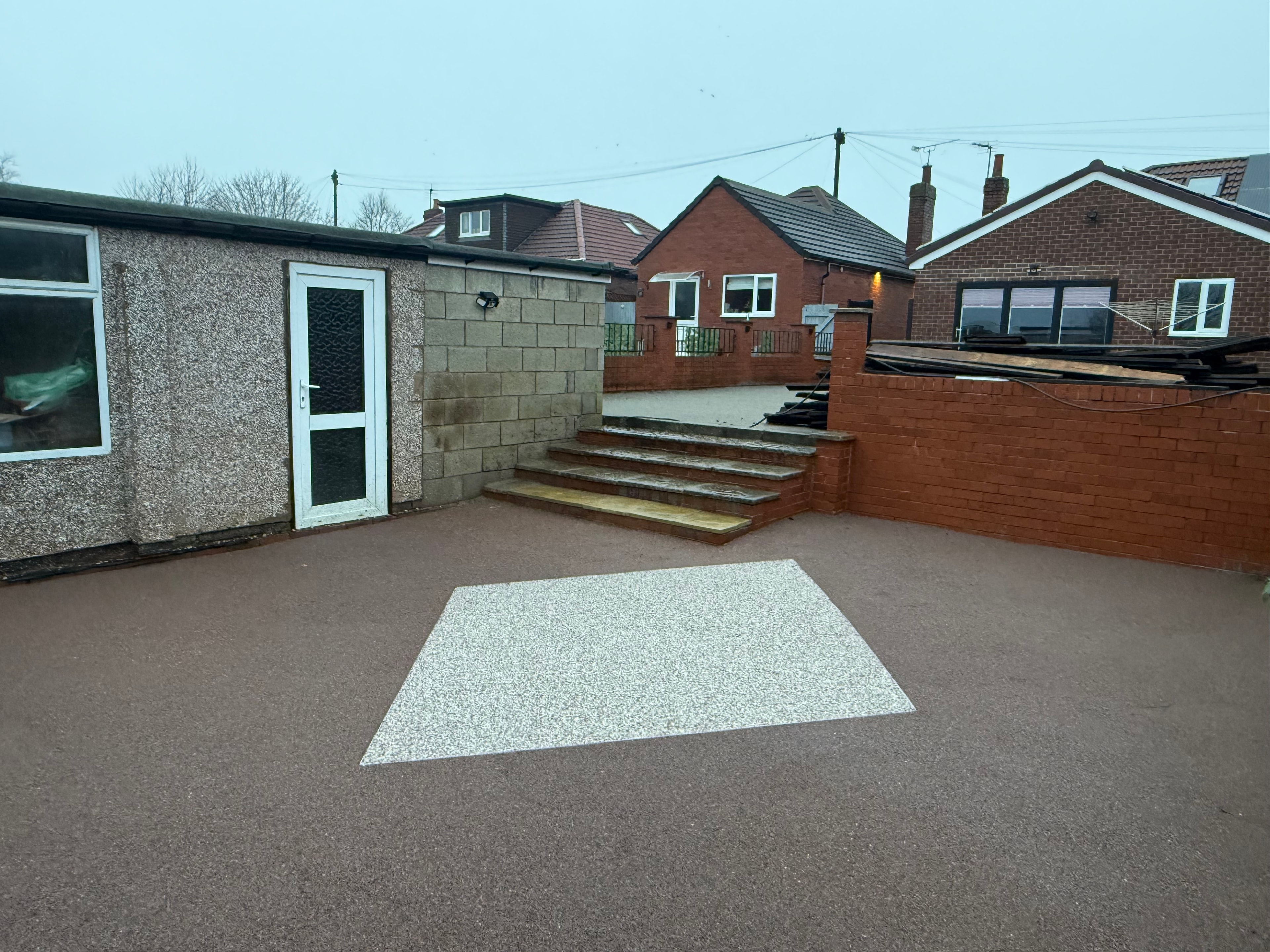 Resin Patio & Steps